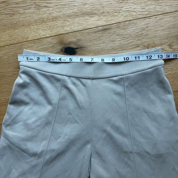 Uniqlo Stretch Double Face Straight Pants in Natural - XS - Picture 14 of 15